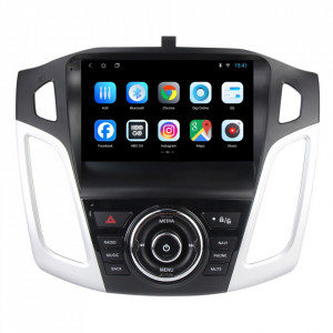 Navigatie dedicata cu Android Ford Focus III 2011 - 2018, 2GB RAM, Radio GPS Dual Zone, Display HD 9" Touchscreen, Internet Wi-Fi, Bluetooth, MirrorLink, USB, Waze