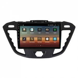 Navigatie dedicata cu Android Ford Transit / Tourneo Custom 2012 - 2018, 4GB RAM, Radio GPS Dual Zone, Display HD IPS 9" Touchscreen, Internet Wi-Fi si slot SIM 4G, Bluetooth, MirrorLink, USB, Waze