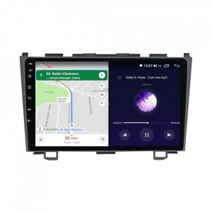 Navigatie dedicata cu Android Honda CR-V III 2006 - 2012, 4GB RAM, Radio GPS Dual Zone, Display HD IPS 9" Touchscreen, Internet Wi-Fi si slot SIM 4G, Bluetooth, MirrorLink, USB, Waze