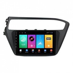 Navigatie dedicata cu Android Hyundai i20 2018 - 2020, 2GB RAM, Radio GPS Dual Zone, Display HD 9" Touchscreen, Internet Wi-Fi, Bluetooth, MirrorLink, USB, Waze