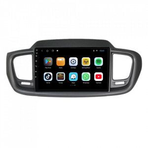 Navigatie dedicata cu Android KIA Sorento 2015 - 2020, 2GB RAM, Radio GPS Dual Zone, Display HD 10" Touchscreen, Internet Wi-Fi, Bluetooth, MirrorLink, USB, Waze