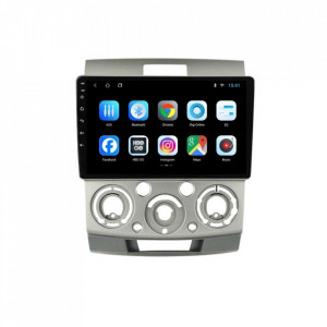 Navigatie dedicata cu Android Mazda BT-50 2005 - 2011, 1GB RAM, Radio GPS Dual Zone, Display HD 9" Touchscreen, Internet Wi-Fi, Bluetooth, MirrorLink, USB, Waze