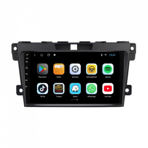 Navigatie dedicata cu Android Mazda CX-7 2006 - 2015, 1GB RAM, Radio GPS Dual Zone, Display HD 9" Touchscreen, Internet Wi-Fi, Bluetooth, MirrorLink, USB, Waze