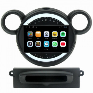 Navigatie dedicata cu Android Mini Cooper 2007 - 2014, 1GB RAM, Radio GPS Dual Zone, Display HD 9" Touchscreen, Internet Wi-Fi, Bluetooth, MirrorLink, USB, Waze