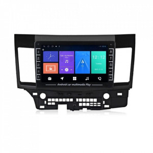 Navigatie dedicata cu Android Mitsubishi Lancer dupa 2007, 1GB RAM, Radio GPS Dual Zone, Display HD IPS 8" Touchscreen, Internet Wi-Fi, Bluetooth, MirrorLink, USB, Waze