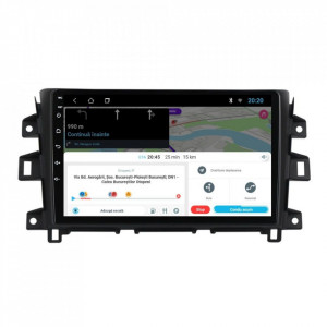 Navigatie dedicata cu Android Nissan Navara / NP300 D23 dupa 2014, 1GB RAM, Radio GPS Dual Zone, Display HD 9" Touchscreen, Internet Wi-Fi, Bluetooth, MirrorLink, USB, Waze
