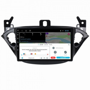 Navigatie dedicata cu Android Opel Adam 2012 - 2019, 1GB RAM, Radio GPS Dual Zone, Display HD 9" Touchscreen, Internet Wi-Fi, Bluetooth, MirrorLink, USB, Waze