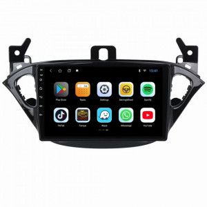 Navigatie dedicata cu Android Opel Corsa E 2014 - 2019, 2GB RAM, Radio GPS Dual Zone, Display HD 9" Touchscreen, Internet Wi-Fi, Bluetooth, MirrorLink, USB, Waze