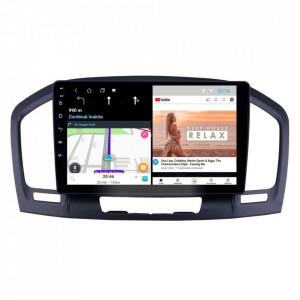 Navigatie dedicata cu Android Opel Insignia A 2008 - 2013, 1GB RAM, Radio GPS Dual Zone, Display HD 9" Touchscreen, Internet Wi-Fi, Bluetooth, MirrorLink, USB, Waze