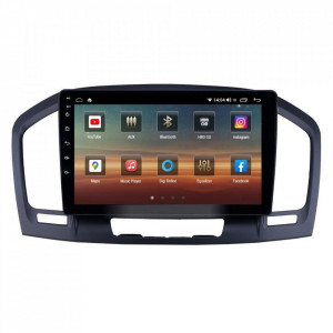Navigatie dedicata cu Android Opel Insignia A 2008 - 2013, 4GB RAM, Radio GPS Dual Zone, Display HD IPS 9" Touchscreen, Internet Wi-Fi si slot SIM 4G, Bluetooth, MirrorLink, USB, Waze