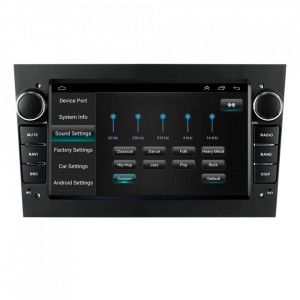 Navigatie dedicata cu Android Opel Vectra C 2002 - 2009, negru, 1GB RAM, Radio GPS Dual Zone, Display HD 7" Touchscreen, Internet Wi-Fi, Bluetooth, MirrorLink, USB, Waze