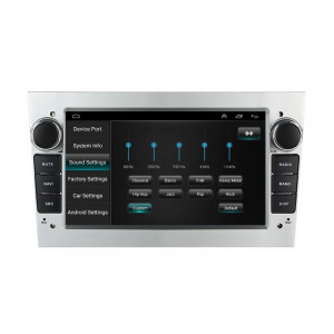 Navigatie dedicata cu Android Opel Zafira B 2005 - 2014, gri deschis, 1GB RAM, Radio GPS Dual Zone, Display HD 7" Touchscreen, Internet Wi-Fi, Bluetooth, MirrorLink, USB, Waze
