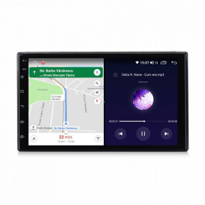Navigatie dedicata cu Android Seat Alhambra 1996 - 2010, 4GB RAM, Radio GPS Dual Zone, Display HD 7" Touchscreen, Internet Wi-Fi si slot SIM 4G, Bluetooth, MirrorLink, USB, Waze
