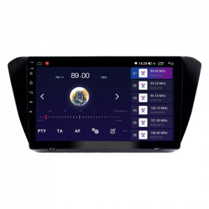 Navigatie dedicata cu Android Skoda Superb III 2015 - 2019, 8GB RAM, Radio GPS Dual Zone, Display HD IPS 10" Touchscreen, Internet Wi-Fi si slot SIM 4G, Bluetooth, MirrorLink, USB, Waze