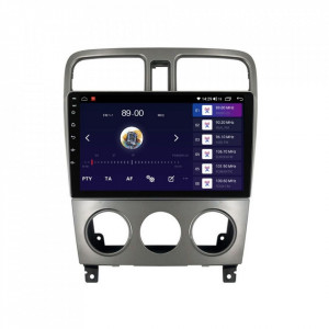 Navigatie dedicata cu Android Subaru Forester 2002 - 2008, 8GB RAM, Radio GPS Dual Zone, Display HD IPS 9" Touchscreen, Internet Wi-Fi si slot SIM 4G, Bluetooth, MirrorLink, USB, Waze