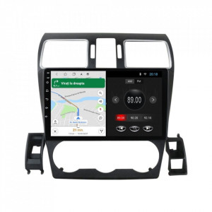 Navigatie dedicata cu Android Subaru Forester 2013 - 2018, 2GB RAM, Radio GPS Dual Zone, Display HD 9" Touchscreen, Internet Wi-Fi, Bluetooth, MirrorLink, USB, Waze