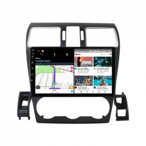 Navigatie dedicata cu Android Subaru XV 2012 - 2017, 6GB RAM, Radio GPS Dual Zone, Display HD IPS 9" Touchscreen, Internet Wi-Fi si slot SIM 4G, Bluetooth, MirrorLink, USB, Waze
