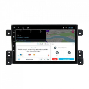 Navigatie dedicata cu Android Suzuki Grand Vitara 2005 - 2015, 1GB RAM, Radio GPS Dual Zone, Display HD 9" Touchscreen, Internet Wi-Fi, Bluetooth, MirrorLink, USB, Waze