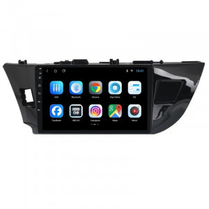 Navigatie dedicata cu Android Toyota Corolla 2013 - 2017, 1GB RAM, Radio GPS Dual Zone, Display HD 10" Touchscreen, Internet Wi-Fi, Bluetooth, MirrorLink, USB, Waze