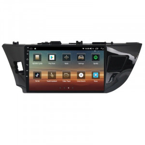 Navigatie dedicata cu Android Toyota Corolla 2013 - 2017, 6GB RAM, Radio GPS Dual Zone, Display HD IPS 10" Touchscreen, Internet Wi-Fi si slot SIM 4G, Bluetooth, MirrorLink, USB, Waze