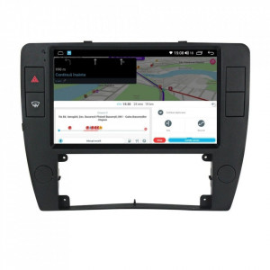 Navigatie dedicata cu Android VW Passat B5.5 2001 - 2005, 4GB RAM, Radio GPS Dual Zone, Display HD IPS 9" Touchscreen, Internet Wi-Fi si slot SIM 4G, Bluetooth, MirrorLink, USB, Waze