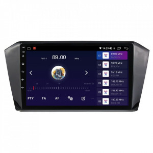 Navigatie dedicata cu Android VW Passat B8 dupa 2015, 4GB RAM, Radio GPS Dual Zone, Display HD IPS 10" Touchscreen, Internet Wi-Fi si slot SIM 4G, Bluetooth, MirrorLink, USB, Waze