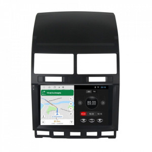 Navigatie dedicata cu Android VW Touareg 7L 2002 - 2011, 1GB RAM, Radio GPS Dual Zone, Display HD 9" Touchscreen, Internet Wi-Fi, Bluetooth, MirrorLink, USB, Waze