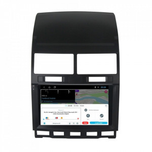Navigatie dedicata cu Android VW Touareg 7L 2002 - 2011, 2GB RAM, Radio GPS Dual Zone, Display HD 9" Touchscreen, Internet Wi-Fi, Bluetooth, MirrorLink, USB, Waze