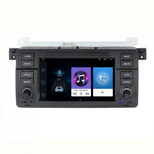 Navigatie dedicata cu Android BMW Seria 3 (E46) 1997 - 2005, 1GB RAM, Radio GPS Dual Zone, Display HD 7" Touchscreen, Internet Wi-Fi, Bluetooth, MirrorLink, USB, Waze