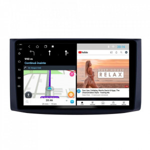 Navigatie dedicata cu Android Chevrolet Aveo 2006 - 2011, 1GB RAM, Radio GPS Dual Zone, Display HD 9" Touchscreen, Internet Wi-Fi, Bluetooth, MirrorLink, USB, Waze