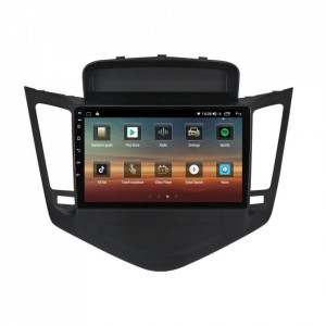 Navigatie dedicata cu Android Chevrolet Cruze 2008 - 2013, 4GB RAM, Radio GPS Dual Zone, Display HD IPS 9" Touchscreen, Internet Wi-Fi si slot SIM 4G, Bluetooth, MirrorLink, USB, Waze