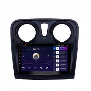 Navigatie dedicata cu Android Dacia Sandero II 2012 - 2020, 6GB RAM, Radio GPS Dual Zone, Display HD IPS 9" Touchscreen, Internet Wi-Fi si slot SIM 4G, Bluetooth, MirrorLink, USB, Waze