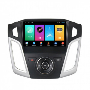 Navigatie dedicata cu Android Ford Focus III 2011 - 2018, 1GB RAM, Radio GPS Dual Zone, Display HD 9" Touchscreen, Internet Wi-Fi, Bluetooth, MirrorLink, USB, Waze