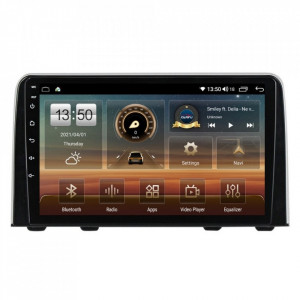 Navigatie dedicata cu Android Honda CR-V V dupa 2018, 6GB RAM, Radio GPS Dual Zone, Display HD IPS 9" Touchscreen, Internet Wi-Fi si slot SIM 4G, Bluetooth, MirrorLink, USB, Waze