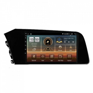 Navigatie dedicata cu Android Hyundai Elantra VII dupa 2020, 8GB RAM, Radio GPS Dual Zone, Display HD IPS 10" Touchscreen, Internet Wi-Fi si slot SIM 4G, Bluetooth, MirrorLink, USB, Waze