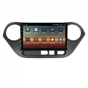 Navigatie dedicata cu Android Hyundai i10 2013 - 2019, 6GB RAM, Radio GPS Dual Zone, Display HD IPS 9" Touchscreen, Internet Wi-Fi si slot SIM 4G, Bluetooth, MirrorLink, USB, Waze