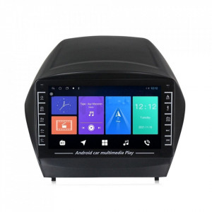 Navigatie dedicata cu Android Hyundai ix35 2009 - 2015, 1GB RAM, Radio GPS Dual Zone, Display HD IPS 8" Touchscreen, Internet Wi-Fi, Bluetooth, MirrorLink, USB, Waze