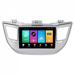 Navigatie dedicata cu Android Hyundai Tucson 2015 - 2018, 1GB RAM, Radio GPS Dual Zone, Display HD 9" Touchscreen, Internet Wi-Fi, Bluetooth, MirrorLink, USB, Waze