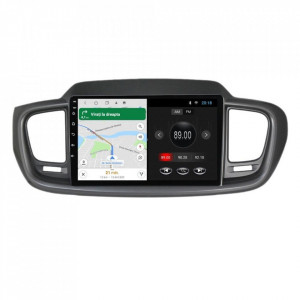 Navigatie dedicata cu Android KIA Sorento 2015 - 2020, 2GB RAM, Radio GPS Dual Zone, Display HD 10" Touchscreen, Internet Wi-Fi, Bluetooth, MirrorLink, USB, Waze
