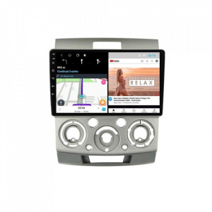 Navigatie dedicata cu Android Mazda BT-50 2005 - 2011, 2GB RAM, Radio GPS Dual Zone, Display HD 9" Touchscreen, Internet Wi-Fi, Bluetooth, MirrorLink, USB, Waze