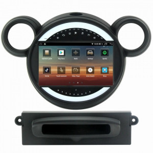 Navigatie dedicata cu Android Mini Cooper 2007 - 2014, 6GB RAM, Radio GPS Dual Zone, Display HD IPS 9" Touchscreen, Internet Wi-Fi si slot SIM 4G, Bluetooth, MirrorLink, USB, Waze