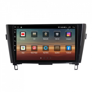 Navigatie dedicata cu Android Nissan X-Trail T32 2014 - 2021, 6GB RAM, Radio GPS Dual Zone, Display HD IPS 10" Touchscreen, Internet Wi-Fi si slot SIM 4G, Bluetooth, MirrorLink, USB, Waze