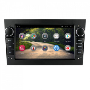 Navigatie dedicata cu Android Opel Astra H 2004 - 2014, negru, 1GB RAM, Radio GPS Dual Zone, Display HD 7" Touchscreen, Internet Wi-Fi, Bluetooth, MirrorLink, USB, Waze