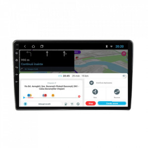 Navigatie dedicata cu Android Opel Corsa D 2006 - 2014, 2GB RAM, Radio GPS Dual Zone, Display HD 9" Touchscreen, Internet Wi-Fi, Bluetooth, MirrorLink, USB, Waze