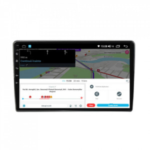 Navigatie dedicata cu Android Opel Tigra TwinTop 2004 - 2010, 6GB RAM, Radio GPS Dual Zone, Display HD IPS 9" Touchscreen, Internet Wi-Fi si slot SIM 4G, Bluetooth, MirrorLink, USB, Waze