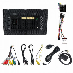Navigatie dedicata cu Android Peugeot 206 1998 - 2012, 1GB RAM, Radio GPS Dual Zone, Display HD 9" Touchscreen, Internet Wi-Fi, Bluetooth, MirrorLink, USB, Waze