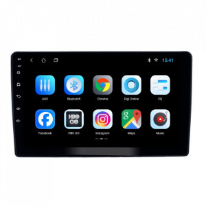 Navigatie dedicata cu Android Peugeot 307 2000 - 2013, negru, 1GB RAM, Radio GPS Dual Zone, Display HD 9" Touchscreen, Internet Wi-Fi, Bluetooth, MirrorLink, USB, Waze