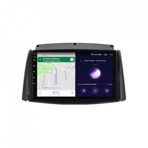 Navigatie dedicata cu Android Renault Koleos 2008 - 2016, 4GB RAM, Radio GPS Dual Zone, Display HD IPS 9" Touchscreen, Internet Wi-Fi si slot SIM 4G, Bluetooth, MirrorLink, USB, Waze