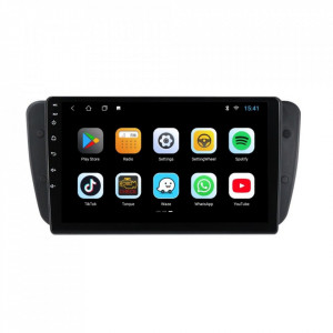 Navigatie dedicata cu Android Seat Ibiza IV 2008 - 2013, 2GB RAM, Radio GPS Dual Zone, Display HD 9" Touchscreen, Internet Wi-Fi, Bluetooth, MirrorLink, USB, Waze