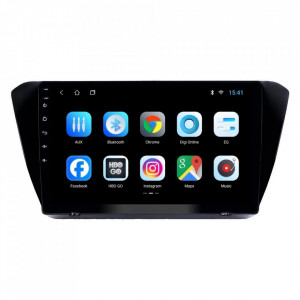 Navigatie dedicata cu Android Skoda Superb III 2015 - 2019, 2GB RAM, Radio GPS Dual Zone, Display HD 10" Touchscreen, Internet Wi-Fi, Bluetooth, MirrorLink, USB, Waze